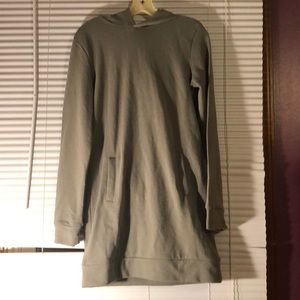 Long sweatshirt dress